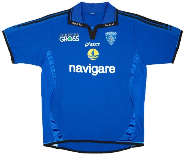 Asics 2007-08 Empoli Home Shirt - 7/10 - (XL)