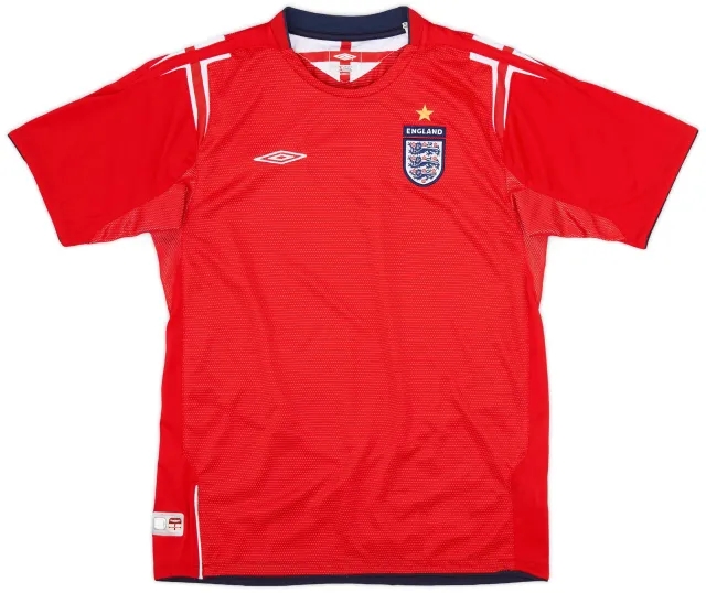 Umbro 2004-06 England Away Shirt - 8/10 - (XL.Boys)