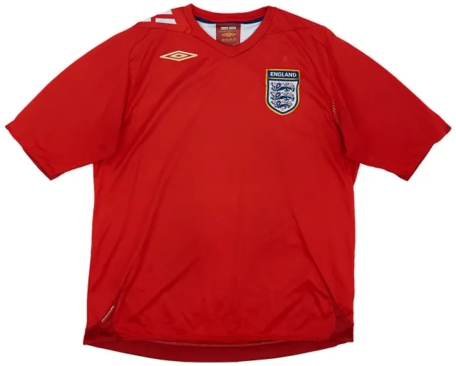 Umbro 2006-08 England Away Shirt - 5/10 - (XL)