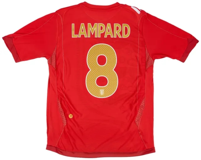 Umbro 2006-08 England Away Shirt Lampard #8 - 6/10 - (M)