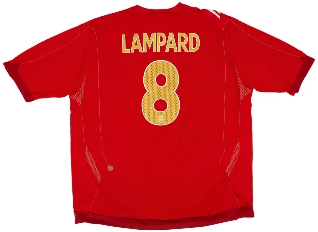 Umbro 2006-08 England Away Shirt Lampard #8 - 8/10 - (XXL)