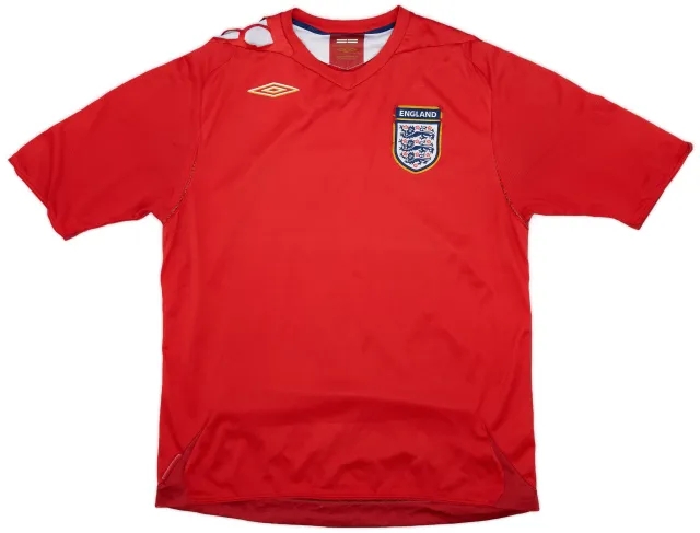 Umbro 2006-08 England Away Shirt - 4/10 - (XL)
