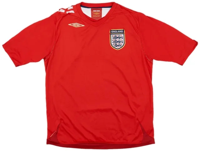 Umbro 2006-08 England Away Shirt - 4/10 - (L)