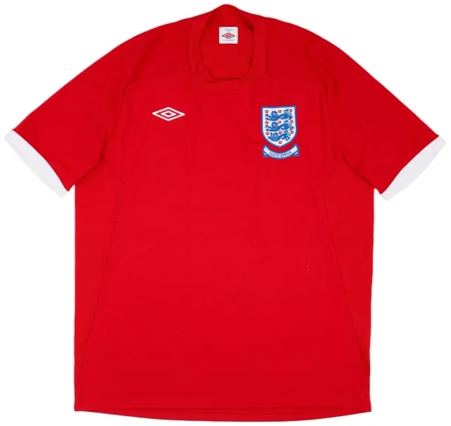 Umbro 2010-11 England Away Shirt - 8/10 - (XXL)