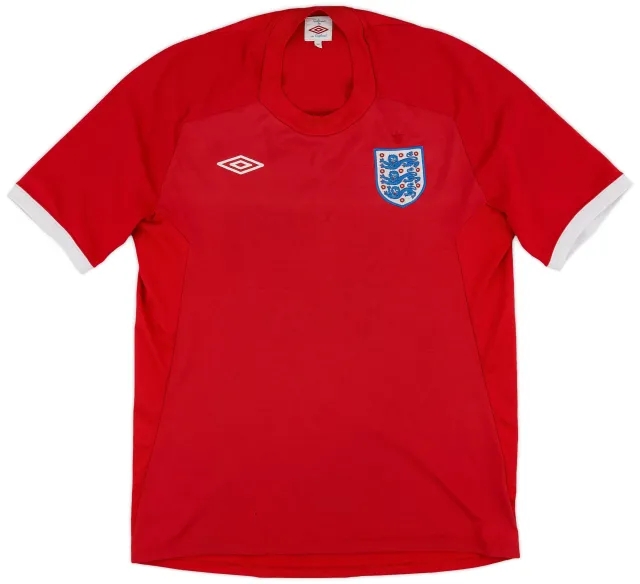 Umbro 2010-11 England Away Shirt - 5/10 - (L)