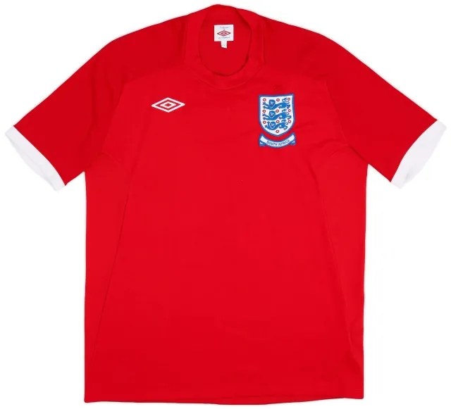 Umbro 2010-11 England 'South Africa' Away Shirt - 8/10 - (XL)
