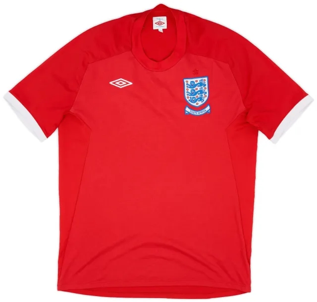Umbro 2010-11 England 'South Africa' Away Shirt - 5/10 - (L)