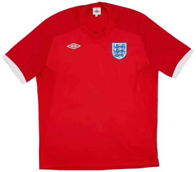 Umbro 2010-11 England Away Shirt - 6/10 - (L)