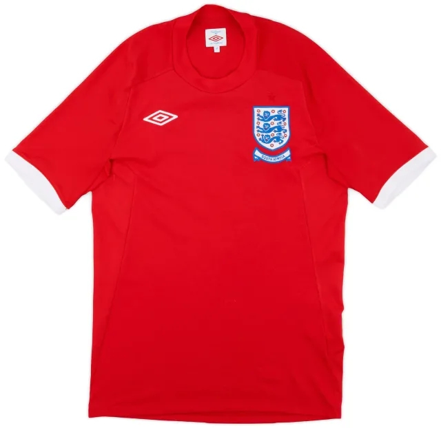 Umbro 2010-11 England Away Shirt - 8/10 - (M)