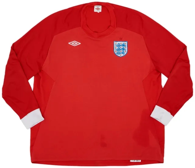 Umbro 2010-11 England Away Shirt - 6/10 - (3XL)