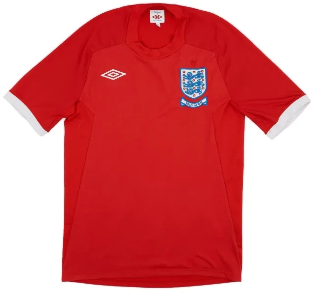 Umbro 2010-11 England 'South Africa' Away Shirt - 8/10 - (M)