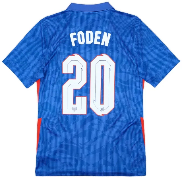Nike 2020-21 England Away Shirt Foden #20 - 10/10 - (S)