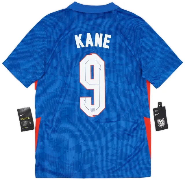 Nike 2020-21 England Away Shirt Kane #9 (S)