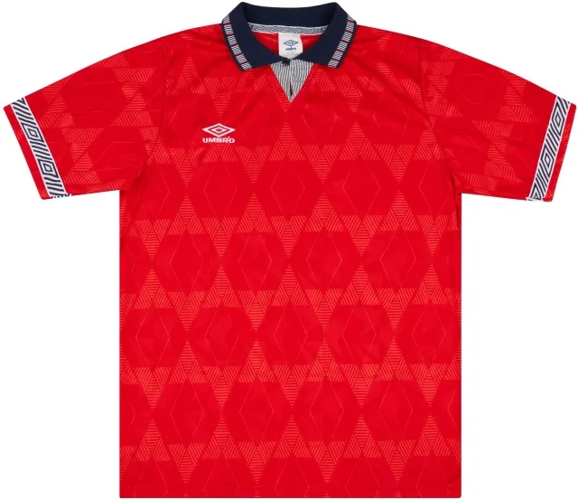 Umbro 1990-92 England B Match Issue Away Shirt #10 (Stewart)