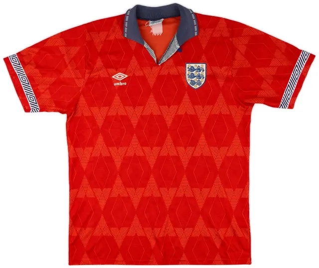 Umbro 1990-93 England Away Shirt - 7/10 - (L)