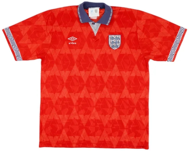 Umbro 1990-93 England Away Shirt - 5/10 - (L)