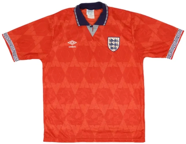 Umbro 1990-93 England Away Shirt - 9/10 - (L)