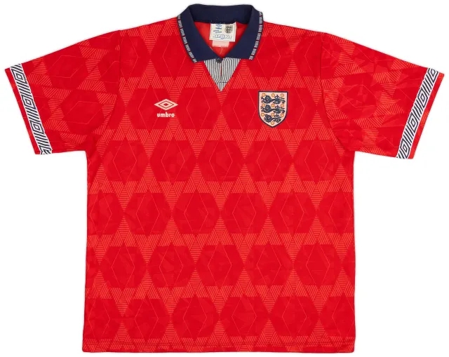 Umbro 1990-93 England Away Shirt - 8/10 - (L)