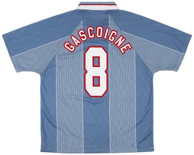 Umbro 1996-97 England Away Shirt Gascoigne #8 - 8/10 - (XL)