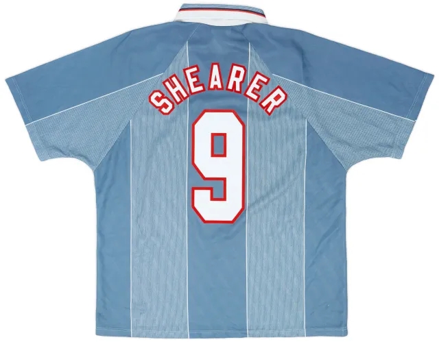Umbro 1996-97 England Away Shirt Shearer #9 - 8/10 - (XL)