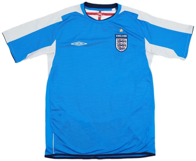 Umbro 2004-06 England GK S/S Shirt - 8/10 - (M)