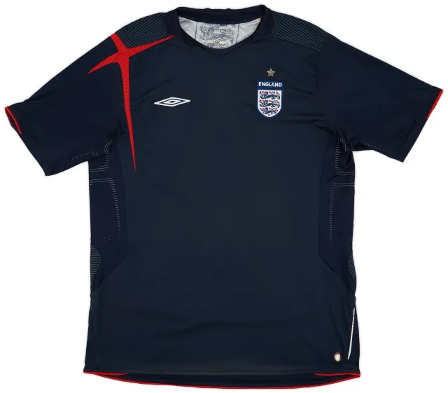 Umbro 2005-06 England GK S/S Shirt - 7/10 - (XL)