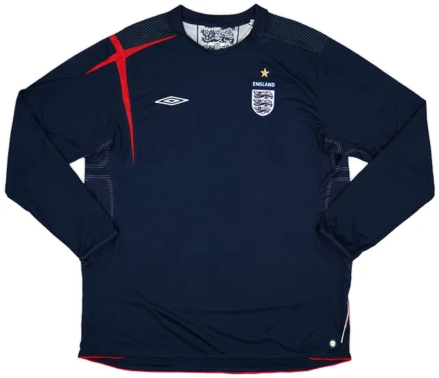 Umbro 2005-06 England GK Shirt - 8/10 - (XXL)
