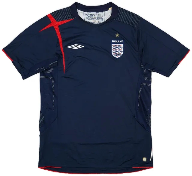 Umbro 2005-06 England GK S/S Shirt - 7/10 - (M)