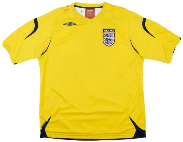 Umbro 2006-08 England GK Shirt - 5/10 - (XL)