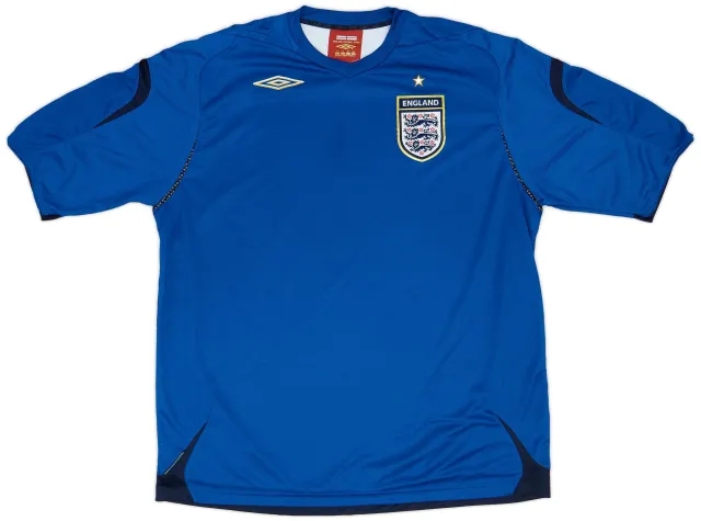 Umbro 2006-08 England GK S/S Shirt - 8/10 - (XXL)