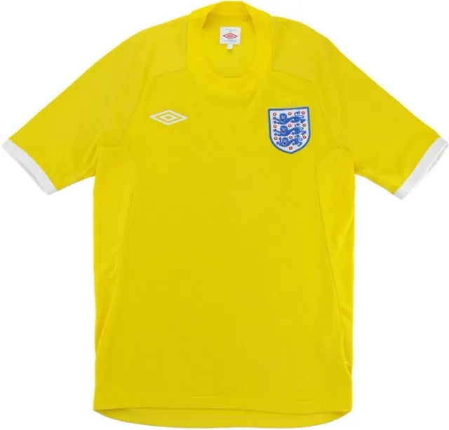 Umbro 2010-11 England GK S/S Shirt - 8/10 - (S)