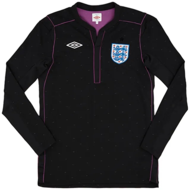 Umbro 2011-12 England GK L/S Shirt - 8/10 - (M)