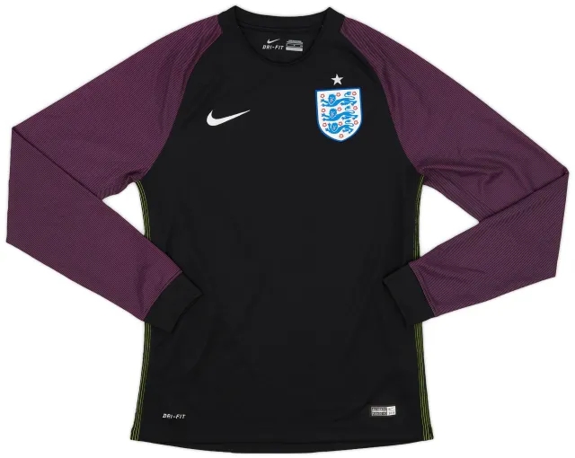 Nike 2016-18 England GK Shirt - 8/10 - (S)