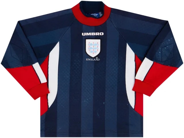 Umbro 1997-98 England GK Shirt - 6/10 - (Y)