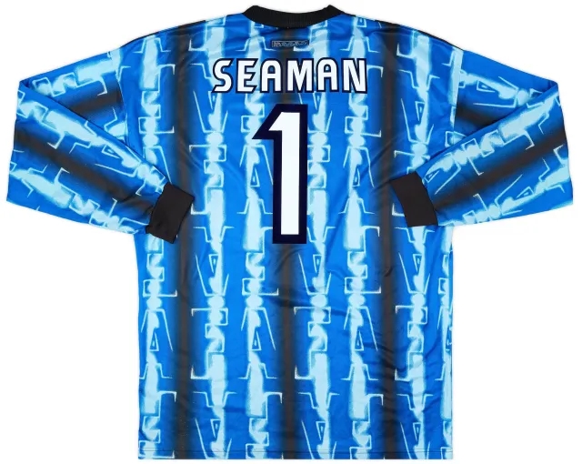 Umbro 1998-99 England GK Shirt Seaman #1 - 8/10 - (XL)