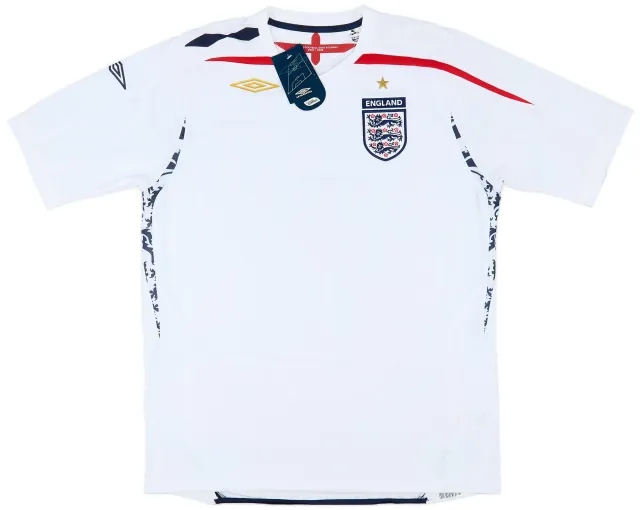 Umbro 2007-09 England Home Shirt (L)