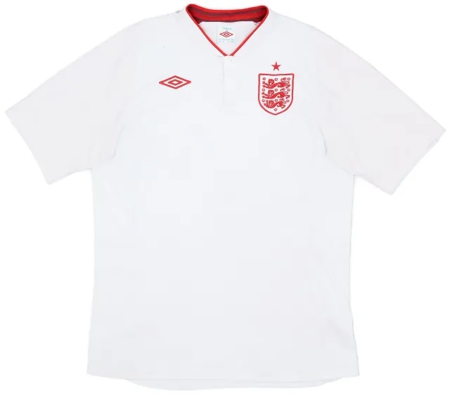 Umbro 2012-13 England Home Shirt - 6/10 - (L)