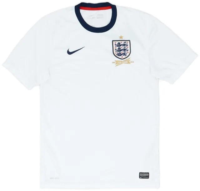 Nike 2013 England 150th Anniversary Home Shirt - 8/10 - (S)