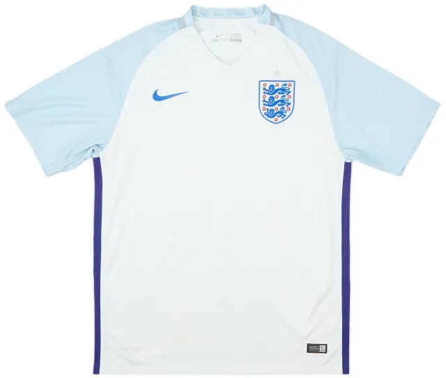 Nike 2016-17 England Home Shirt - 5/10 - (XL)