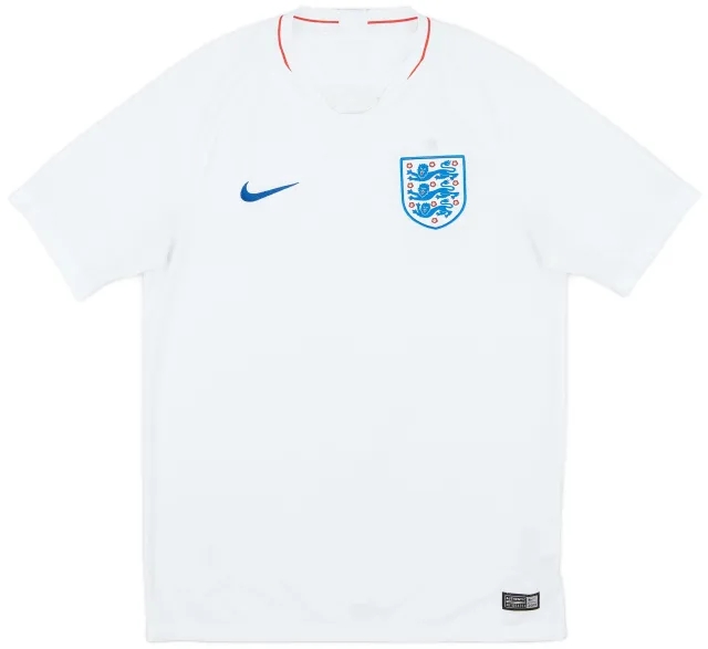 Nike 2018-19 England Home Shirt - 8/10 - (M)
