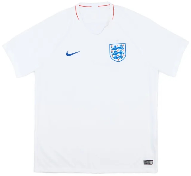 Nike 2018-19 England Home Shirt - 6/10 - (XL)
