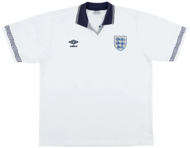 Umbro 1990-92 England Home Shirt - 7/10 - (XL)
