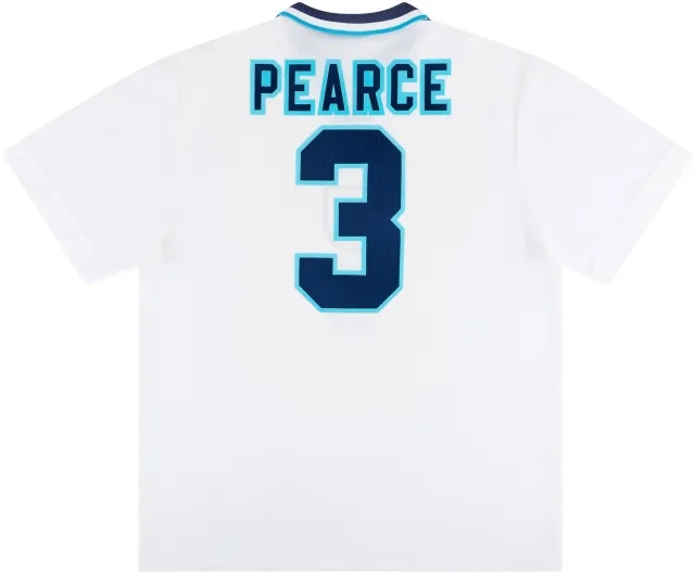 Umbro 1995-97 England Home Shirt Pearce #3 - 8/10 - (L)