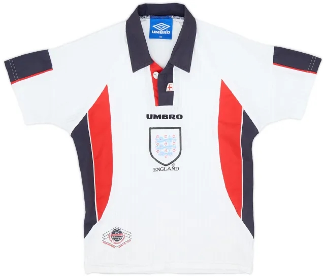 Umbro 1997-99 England Home Shirt - 9/10 - (S.Boys)