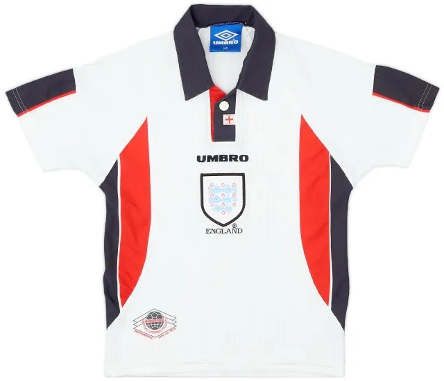 Umbro 1997-99 England Home Shirt - 8/10 - (S.Boys)