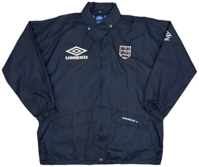 1996-98 England Umbro Track Jacket - 7/10 - (L)