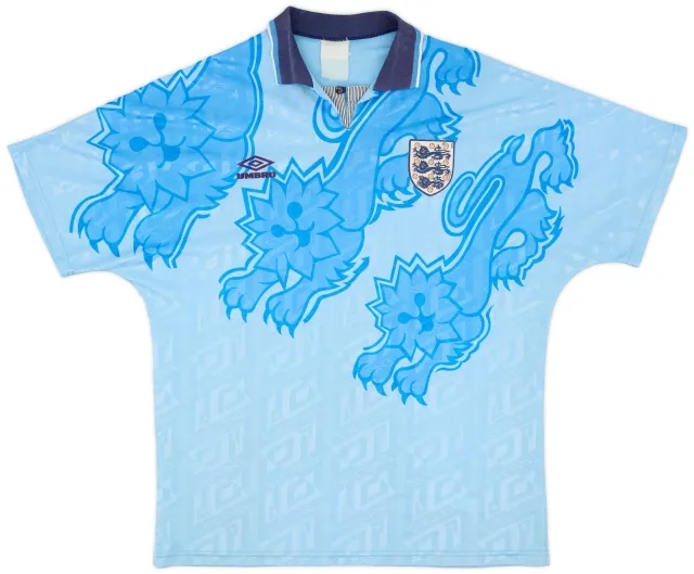 Umbro 1992-93 England Third Shirt - 6/10 - (XXL)
