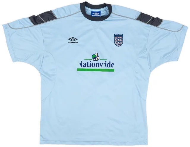 2000-01 England Umbro Training Shirt - 4/10 - (XL)