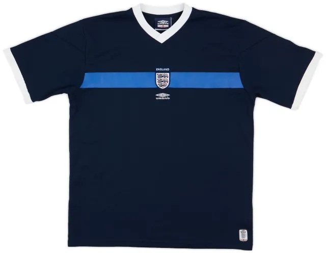 2000-01 England Umbro Training Shirt - 8/10 - (XL)