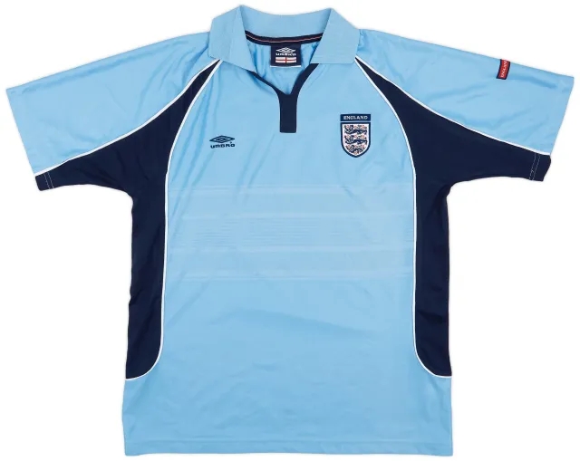 2000-01 England Umbro Training Polo - 8/10 - (L)